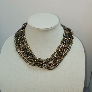 🎉HP - Looks in Full Bloom🎉 Olive Layered Necklace